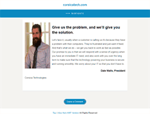Tablet Screenshot of corsicatech.com